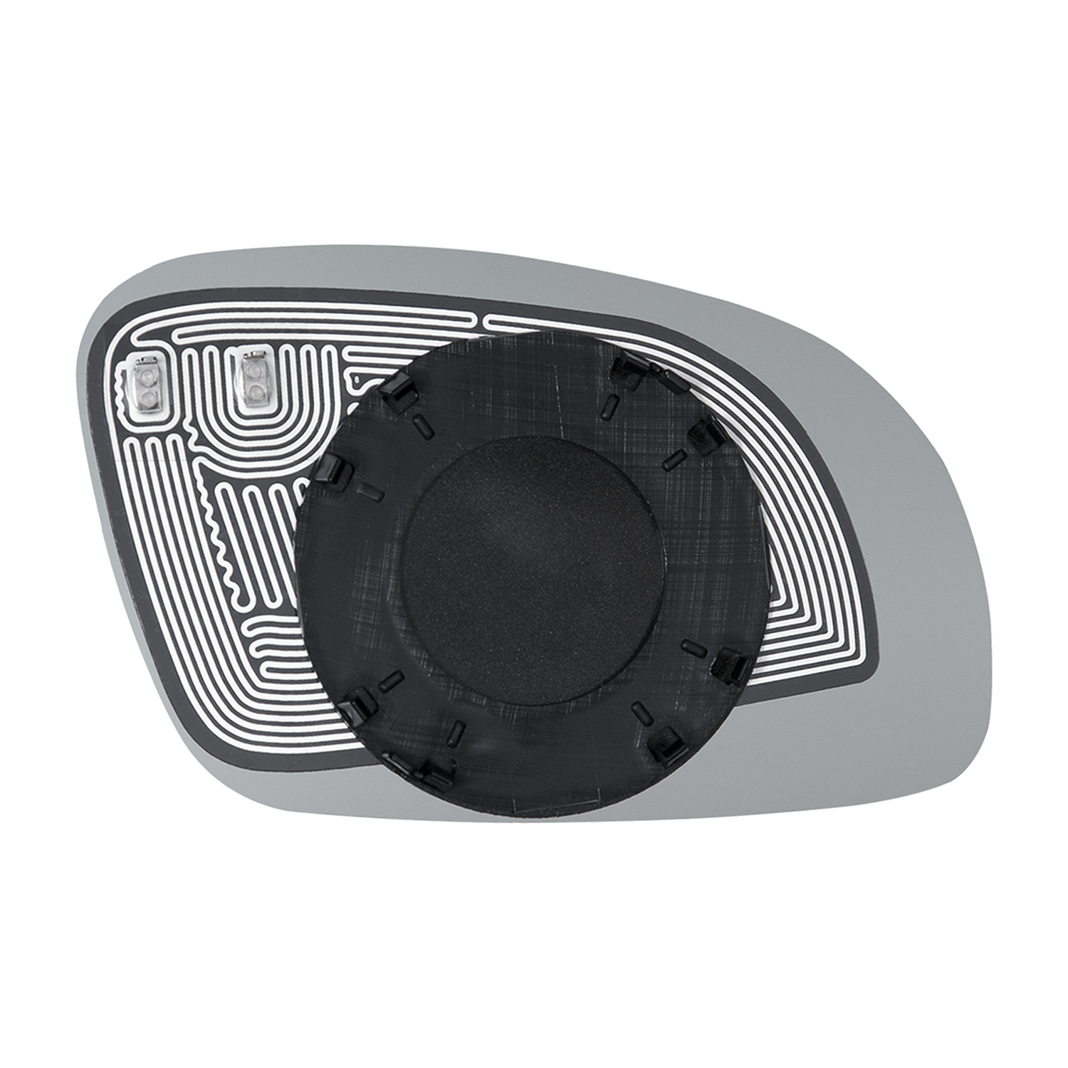 SIDE VIEW MIRROR HEATED W MOUNT